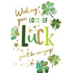 Picture of WISHING YOU LOTS OF LUCK CARD
